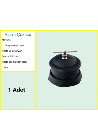 Sert Plastik Alarm Etiketi Çözücü Sökücü / Süper 12.000 Gauss Güç