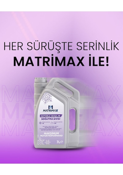 Matrimax Yüksek Performanslı Soğutma Sıvısı 7 Lt. Diğer