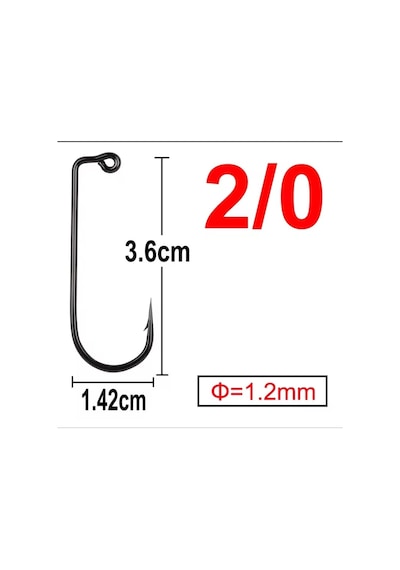 S.f. Jig Head 12 Gr - 0/2 No İğne - 4 Adet