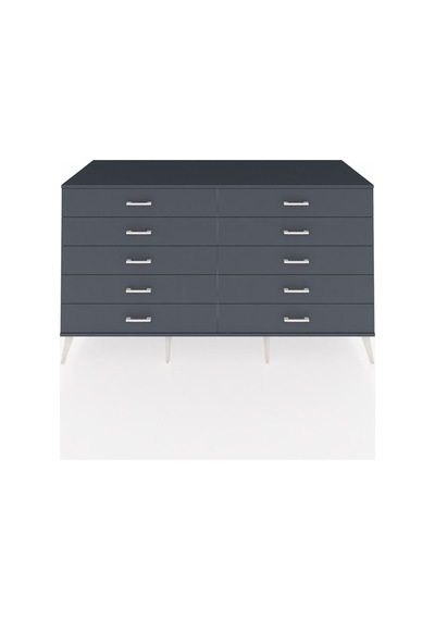 Kronos Konsol 10 Çekmeceli 176x59x99 Aytaşı-antrasit Aytaşı-antrasit