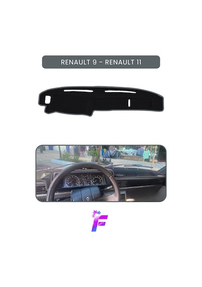 Renault 11 Uyumlu Ön Göğüs Koruma Hızlı Ve Kolay Montaj Kaymaz Tasarım Oto Aksesuar A14