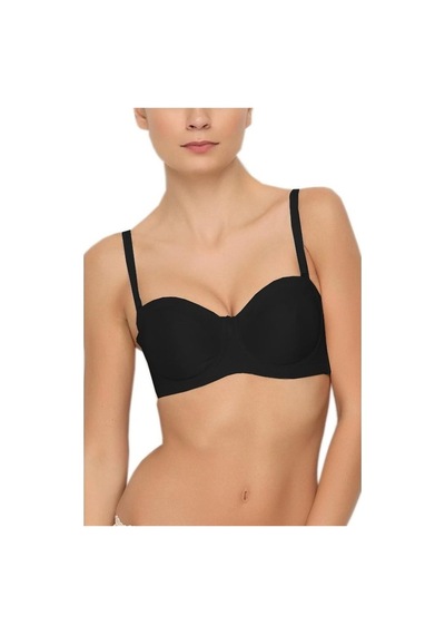 Yeni İnci 1680 3'Lü Paket Balenli (Telli) Straplez Sütyen