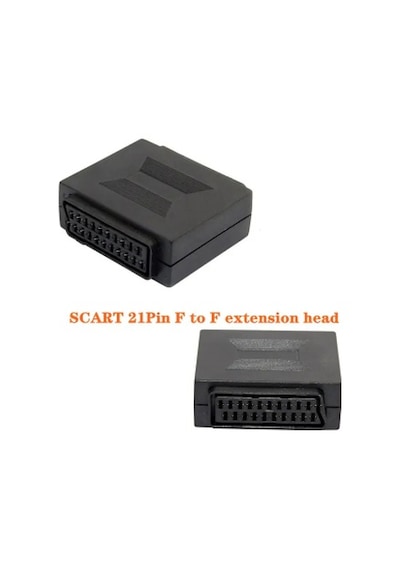 Dişi Dişi Scart Birleştirici Dişi Dişi Scart Uzatıcı Çevirici
