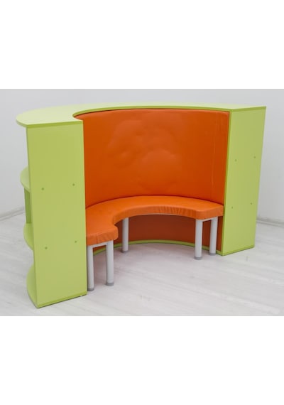 S Kitaplık Masası 9x180q H105 Çok Renkli