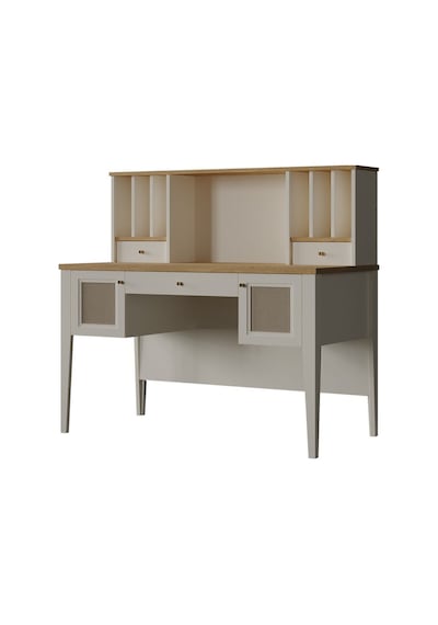 Corso Çalışma Masası Ve Üst Modül Küçük Krem
