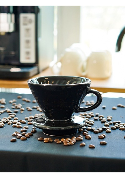 Seramik Siyah Dripper V60