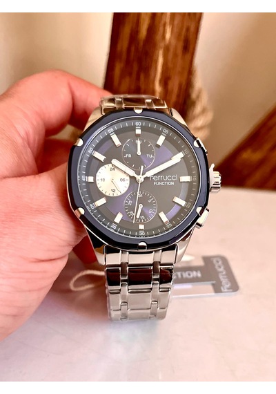 Ferrucci Fc70254 Function Erkek Kol Saati Silver Renk Çelik