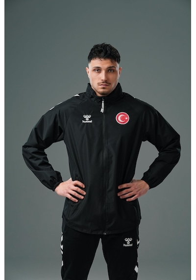 Hummel Line Milli Takım Yağmurluk Siyah