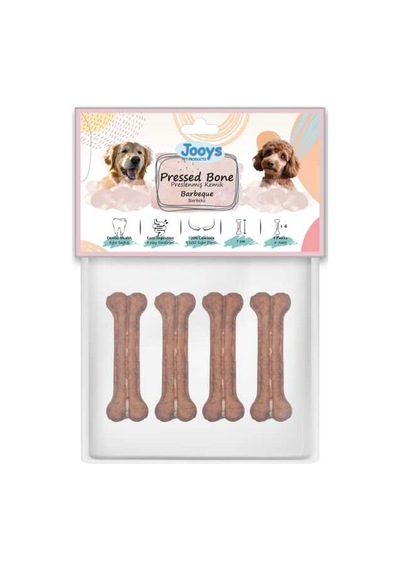 Jooys 7cm Barbekü Soslu Pres Kemık 4 Lü Paket