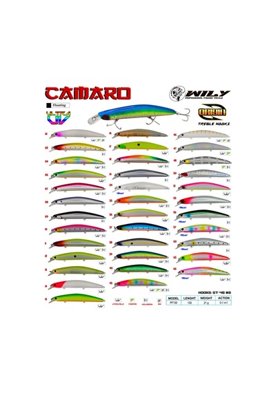 Wily Camaro 130 F Maket Balık 13 Cm 21g - 09