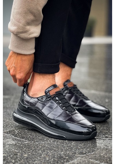 Mn179 - Rst Sporty Runner Erkek Ayakkabı Sıyah Siyah