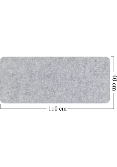 Mousepad Masa Üstü Koruyucu 3mm Keçe Klavye Pc Notebook Altı F