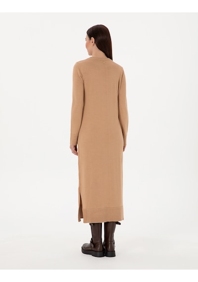Pierre Cardin Kadın Bej Melanj Elbise Triko 50300115-vr156 Bej Melanj Pierre Cardin Kadın Bej Melanj Elbise Triko 50300115-vr156 Bej Melanj