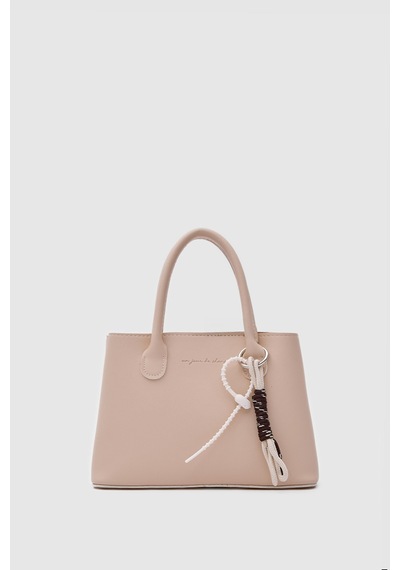 Shule Bags Ivy Kombine City El Ve Çapraz Çanta Bej