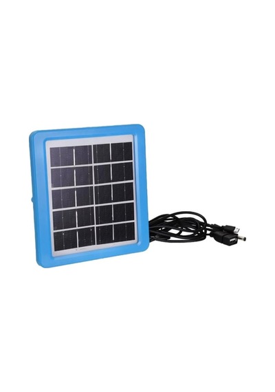 5v 2w Güneş Paneli Çoklu Şarj Kablosu İle Birlikte Kamp Balık Doğa Solar Şarj Paneli 3 Metre Kablo