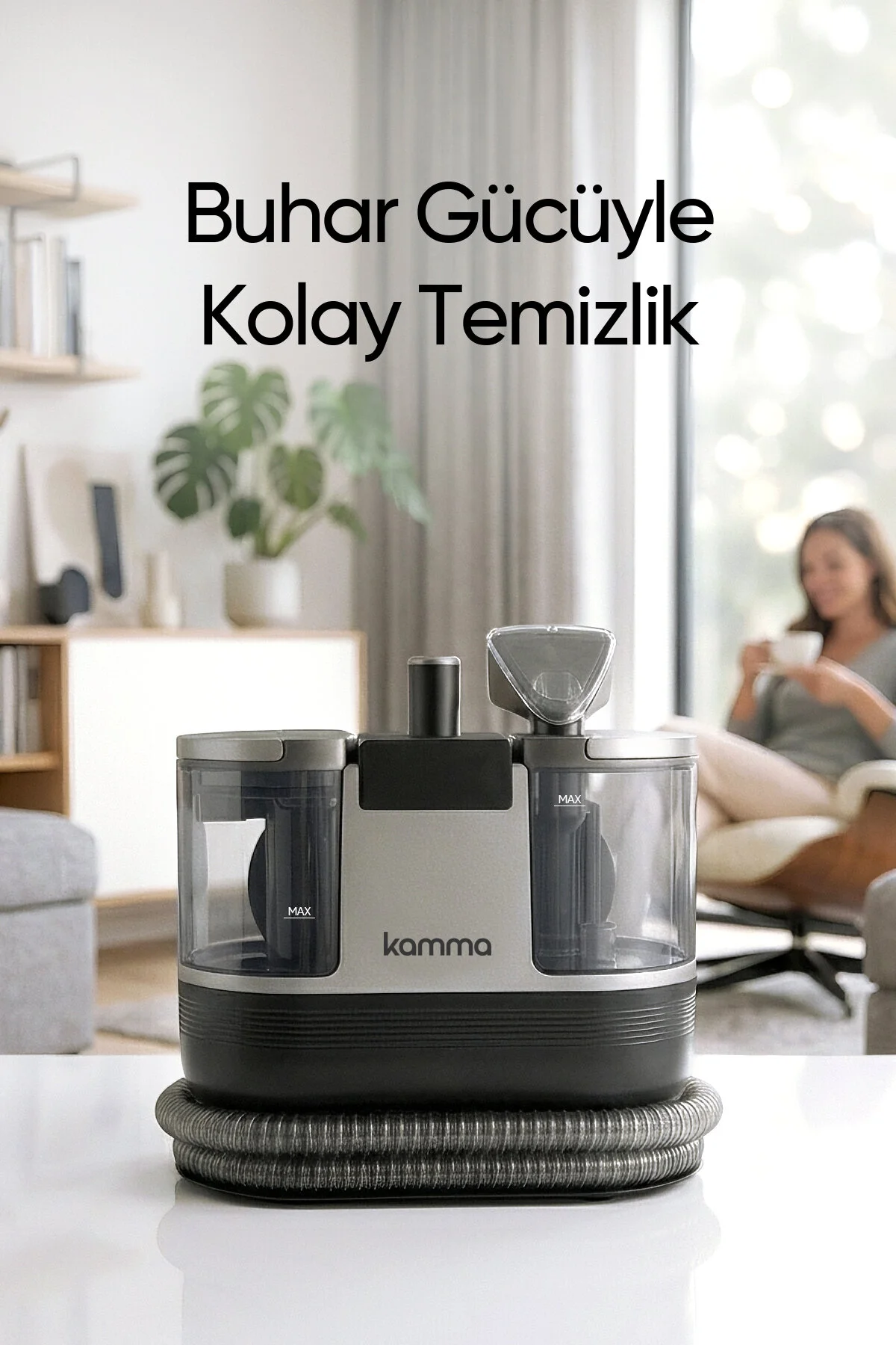 Spotless Ultra Sl2 Çok Fonksiyonlu Buharlı Leke Çıkarıcı Ve Koltuk Yıkama Makinesi