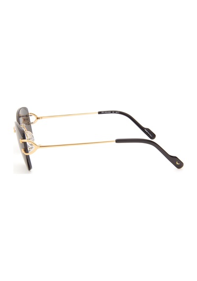 Zen Milano Eyewear Hs25673-c01 57 Erkek Güneş Gözlüğü Altın
