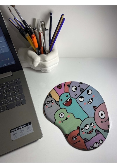 Monster Bilek Destekli Mouse Pad Mousepad