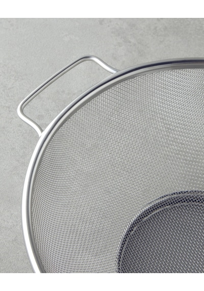 Brims Paslanmaz Çelik Süzgeç 22 Cm Gri
