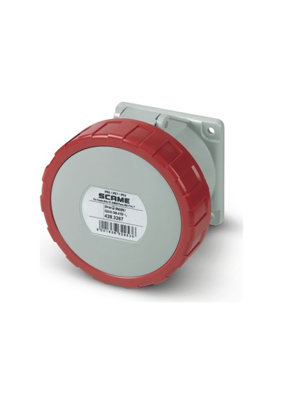 Scame IP67 Mak. Prizi (Düz) 5 x 32 A (3P+N+E) Trifaze