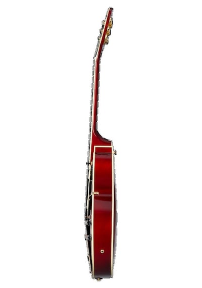 Epiphone Broadway Hollow Body Elektro Gitar Wine Red