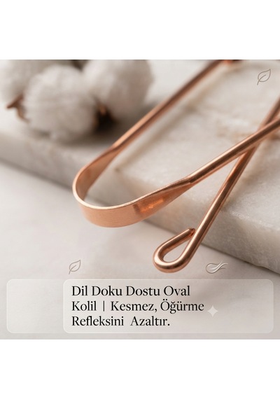 %100 Saf Bakır Dil Sıyırıcı Temizleyici Paslanmaz Ağız Bakım Aparatı Ayurvedik Dil Kazıyıcı Çubuğu
