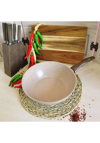 Gülsan Safran Granit Wok Tava 28 CM