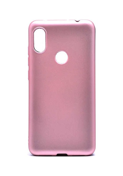 Kilifone - Redmi Note 6 Pro Uyumlu Kılıf Esnek Soft Premier Silikon Kapak - Gold - T6623