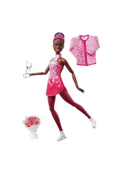 Hcn31 Barbie. Buz Pateni Sporcusu Bebek