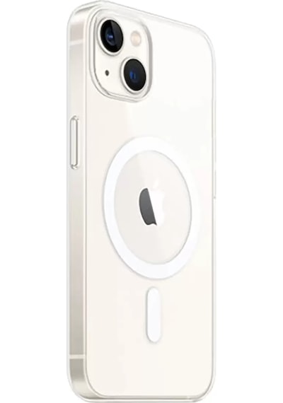 Newface Apple iPhone Uyumlu 15 Plus Kılıf Magneticsafe Şeffaf Silikon - Şeffaf Diğer