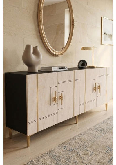 Ka1842atg Made Konsol Ve Tv Sehpası Antrasit-traverten-gold 180cm Antrasit - Traverten - Altın Ka1842atg Made Konsol Ve Tv Sehpası Antrasit-traverten-gold 180cm Antrasit - Traverten - Altın