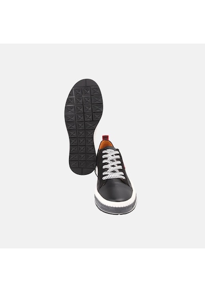 Beverly Hills Polo Club Marcomen 15076 Kalın Taban Deri Erkek Sneakers Ayakkabı Haki