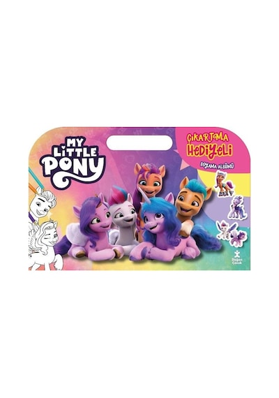 My Little Pony - Çıkartma Hediyeli Boyama Albümü- Doğan Çocuk