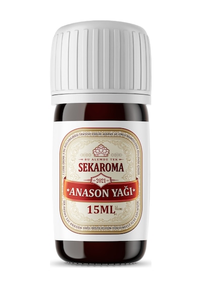 Sek Aroma Kristalize Saf Anason Yağı 15 ML - 5 L Uyumlu Sek Aroma Kristalize Saf Anason Yağı 15 ML - 5 L Uyumlu