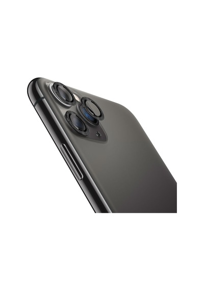 Binano Apple Uyumlu iPhone 11 Pro Max Diamond Kamera Koruyucu Siyah