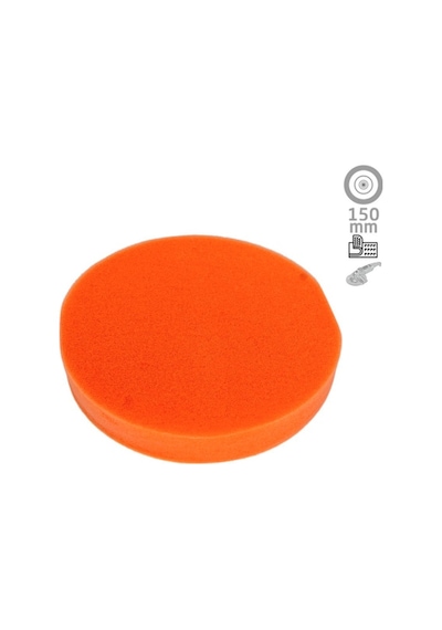 Master 503775 Cırtlı Pasta Cila Yedek Polisaj Süngeri 150x25 Mm