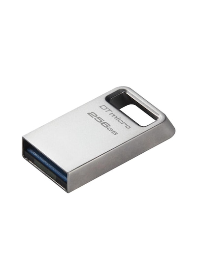 Kingston Dtmc3g2-256gb Datatraveler Micro 200mb-s Metal Usb 3.2 Gen 1 Flash Bellek Kdo