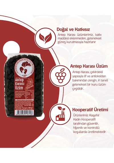 Alaşehir Kadın Kooperatifi Antep Karası 250 G