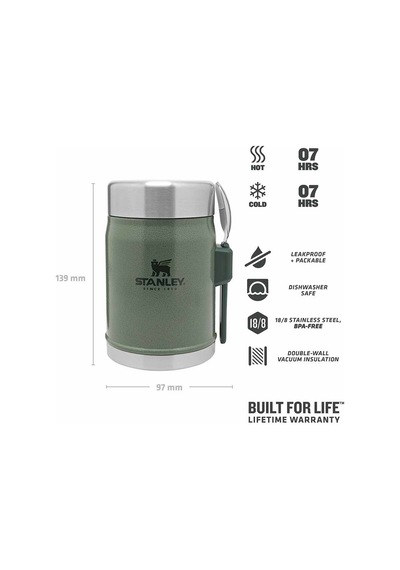 Stanley 10-09382-004 Klasik Paslanmaz Çelik Yemek Termosu Ka