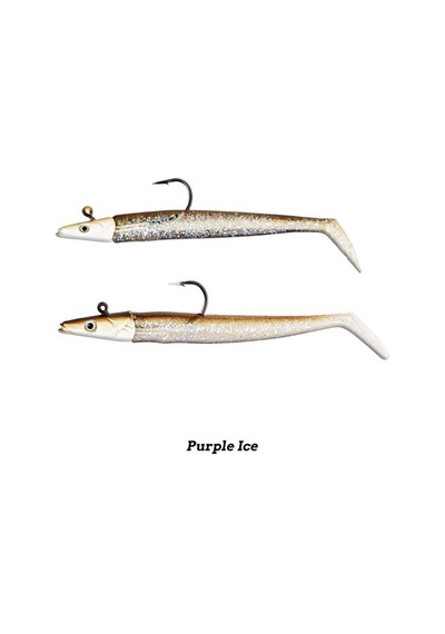 Fujin Zand Eel 11cm 7gr-14gr Double Body+head Silikon Balık - Browny
