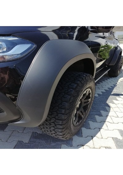 Mercedes X-class Uyumlu Yedek Parça Jumbo Çamurluk Kaplama Çift D
