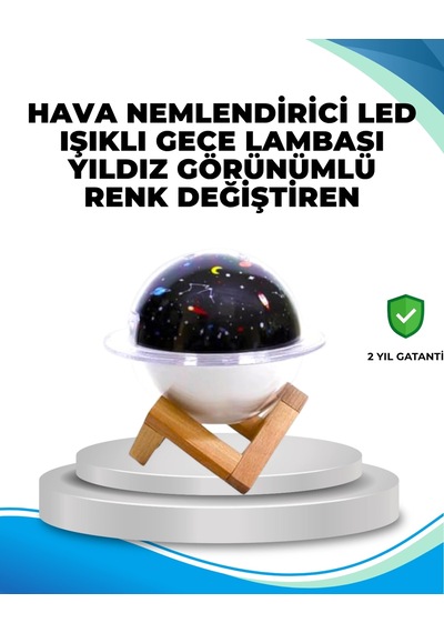 Mey İthalat Usb Bağlantılı Projektör Işıklı Taşınabilir Mini Hava Nemlendirici Ve Aroma Difüzörü