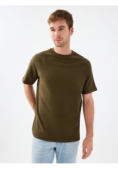 LOFT Loose Fit Erkek Tshirt K.kol Lf2033392 Q1.v1 Haki
