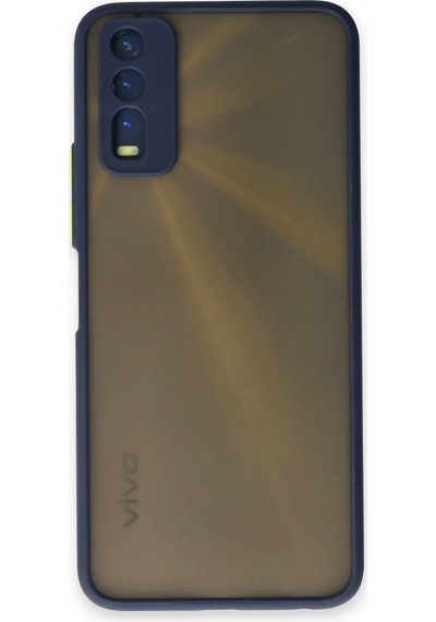 Cosmotex Newface Vivo Y11s Kılıf Montreal Silikon Kapak - Lacivert