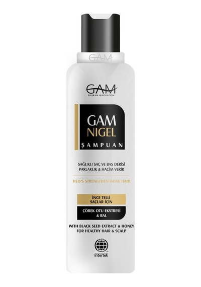 Gam Nigel Ve Ince Telli Saçlar Için Şampuan Pantenol & Kollajen Içerir 275 ML