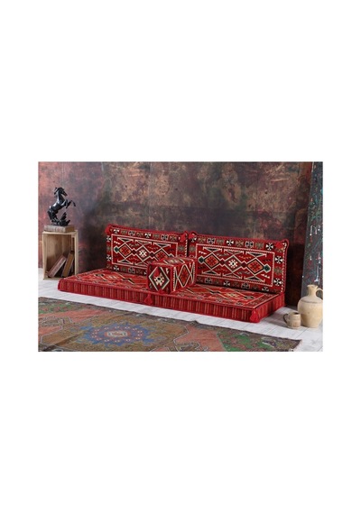 Otantik Şark Köşesi Takımı Kırmızı Anadolu 13 Parça Kilim Ve Puf Dahil Süngerli Sedir Seti Bordo Otantik Şark Köşesi Takımı Kırmızı Anadolu 13 Parça Kilim Ve Puf Dahil Süngerli Sedir Seti Bordo