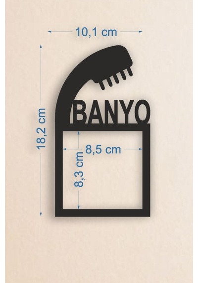 Banyo Ahşap Priz-anahtar Çerçevesi Ahşap Siyah