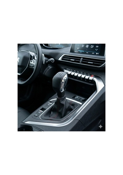 Peugeot-renault-citroen-fiat Uyumlu Manuel 5 İleri Vites Topuzu Krom Detaylı