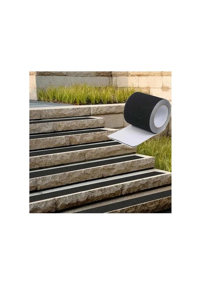 Siyah Merdiven Ve Zemin Kaydırmaz Kaymaz Bant 150mm X 25mt Bant Marketim