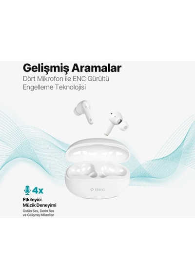 Airbeat Switch Enc Gerçek Kablosuz Tws Bluetooth Kulaklık 2km152b